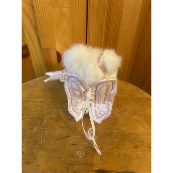 Boyds Bears AngelGirl Bear Blue Star Plush 5” Baby’s First Christmas Ornament (5 - Picture 3 of 8